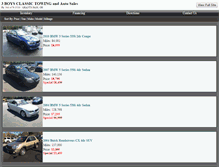 Tablet Screenshot of 3boysautosales.com